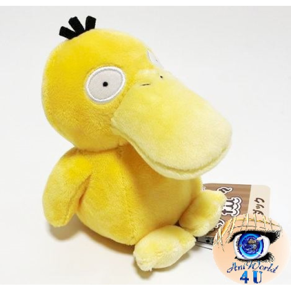 Authentic Pokemon Center Plush Pokemon fit Psyduck 14cm 